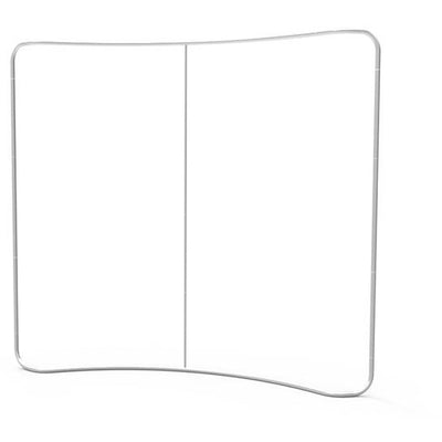 8ft Curve Tension Fabric Display