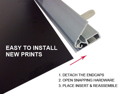Hanging Display Snap Poster