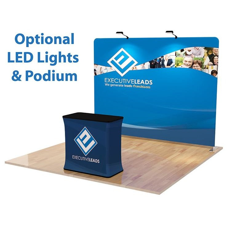 10ft Straight Tension Fabric Display