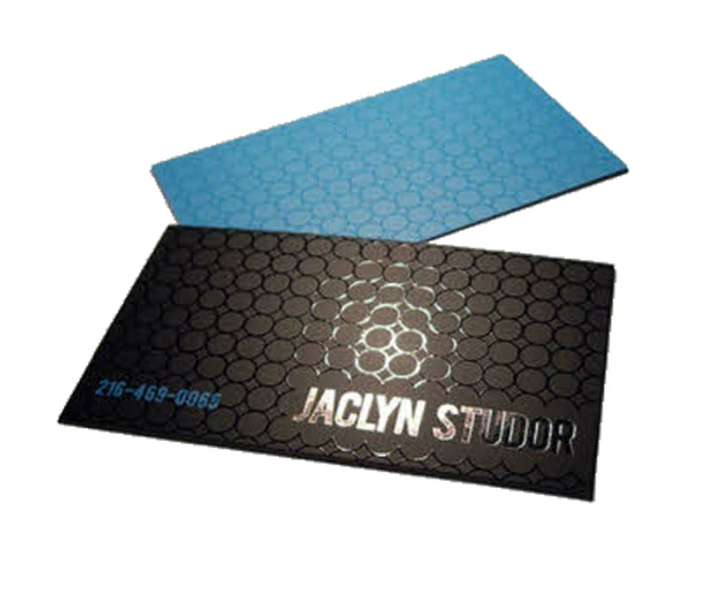 16PT Matte/Dull Finish Business Cards w/ Spot UV