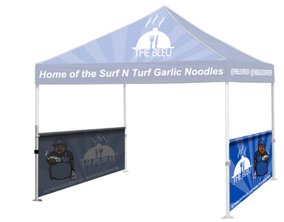 2 Tent Half Walls (Full Color)