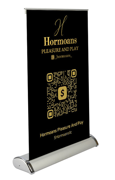 Table Top Banner Stand 11.5"x17.5"
