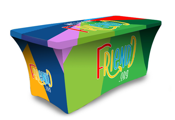 6ft Stretch Table Cover