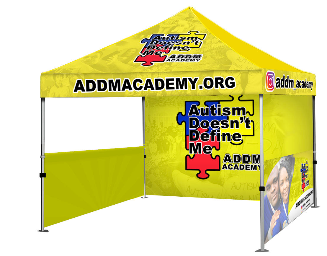 Complete Event Tent Includes  (Full Back Wall and Both Side Walls)