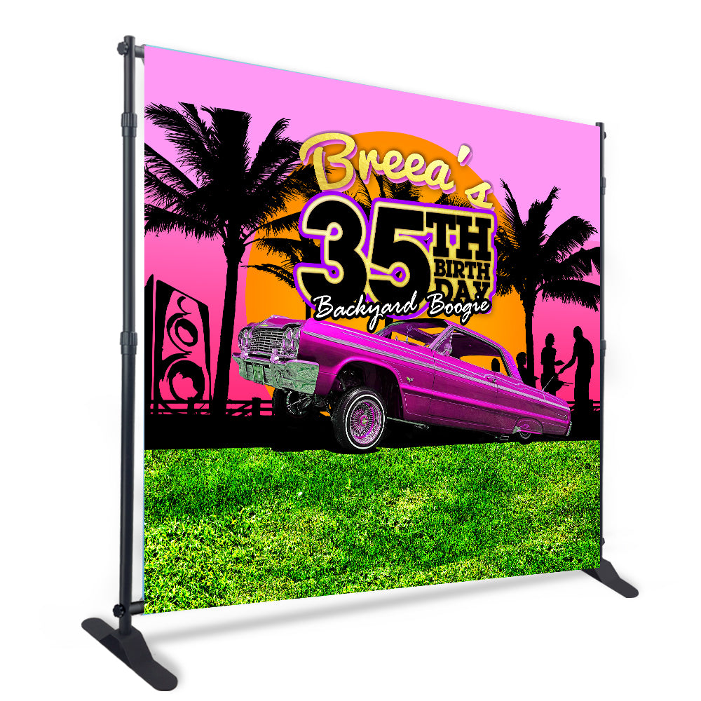 Step and Repeat Backdrop
