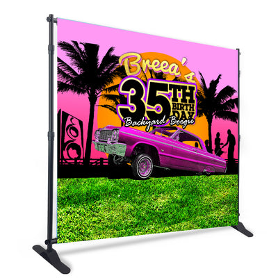 Step and Repeat Backdrop