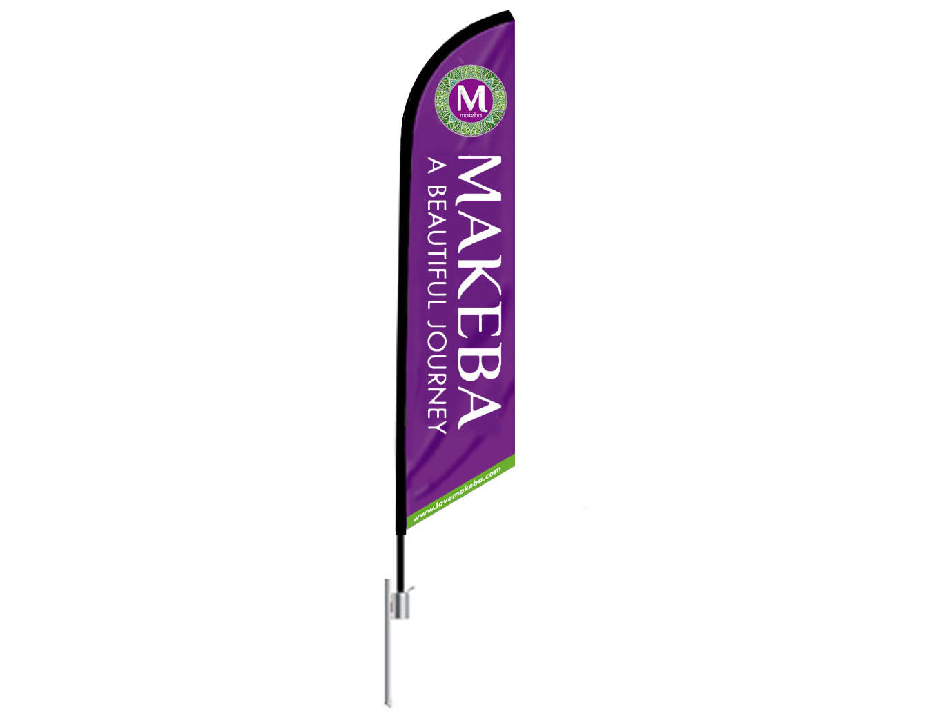 Feather Angled Flag