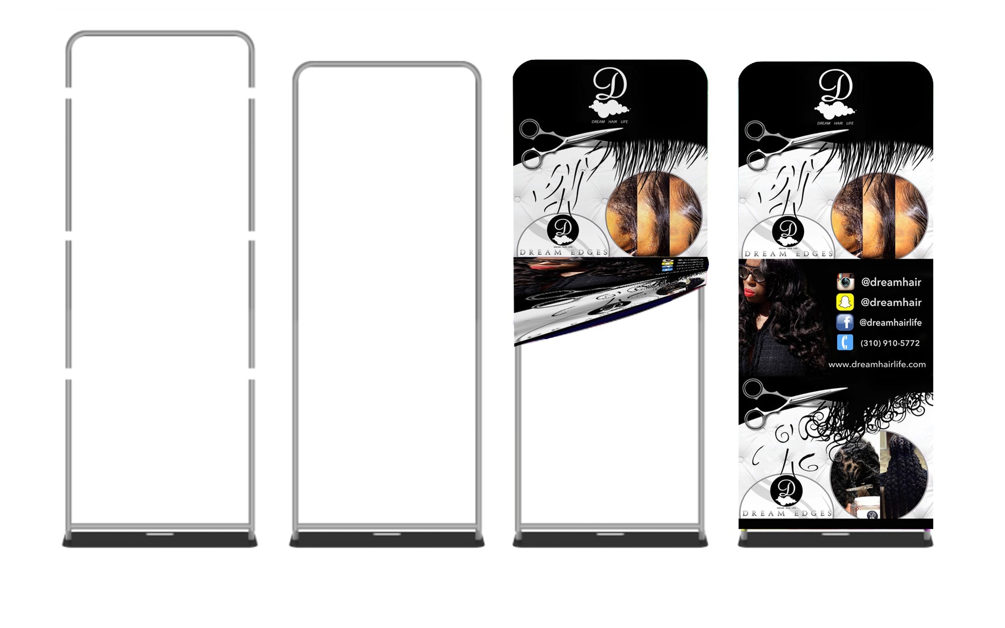 Tension Fabric Stand