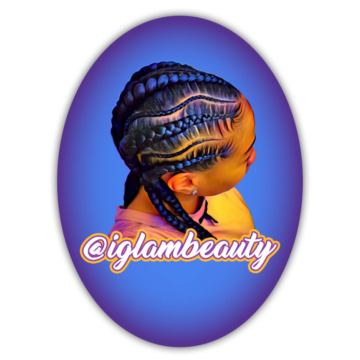 Oval Stickers