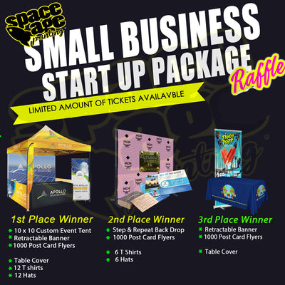 SMALL BUSINESS START UP PACKAGE RAFFLE